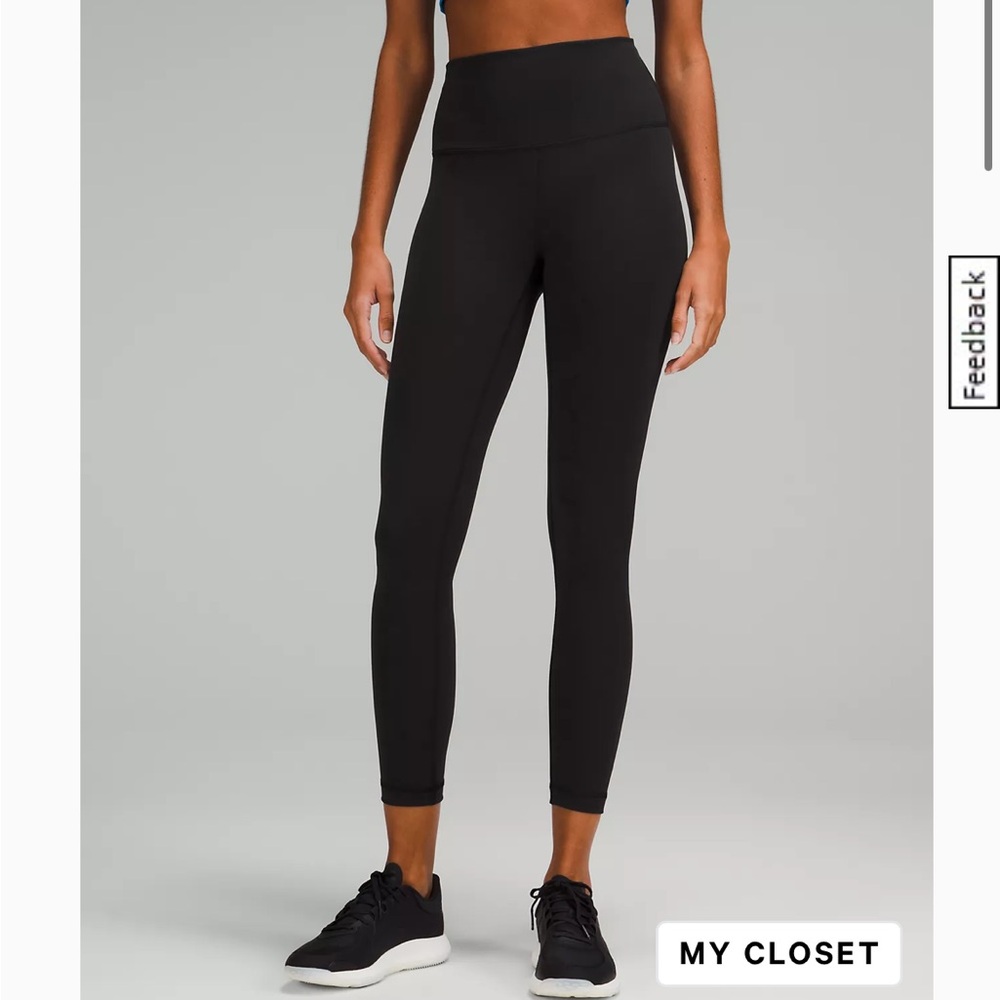Lululemon Wunder Train High-Rise Tight 25" - worn once